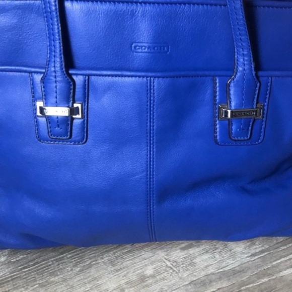 Coach Taylor leather Alexis htf tote - Picture 7 of 8